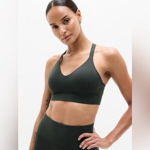 NWT-Athleta Perfect Form Longline Bra, Small A-C